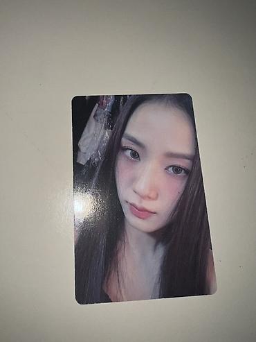 İncəsənət və kolleksiyalar: Blackpink Jisoo konsert öncesi 1 edet foto kart Məhsul: K-pop foto — 2