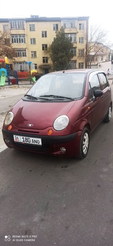 запчасти на виндом: Daewoo Matiz: 2004 г., 0.8 л, Механика, Бензин, Хэтчбэк