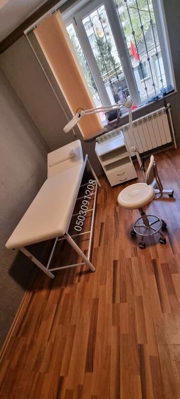 salon isigi: Yeni, Kosmetoloji kuşetka, Qatlanmayan, rəng - Ağ