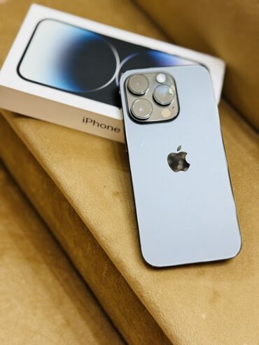 Apple iPhone: IPhone 14 Pro, < 16 ГБ, Синий, Коробка