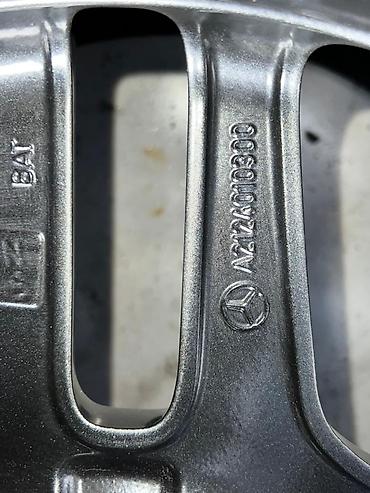 Диски: Литые Диски R 18 Mercedes-Benz, Комплект, отверстий - 5, Б/у — 3