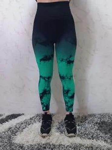 Helanke, biciklistički šortsevi: Ženske sportske helanke visokog struka - Model: duge helanke sa — 17