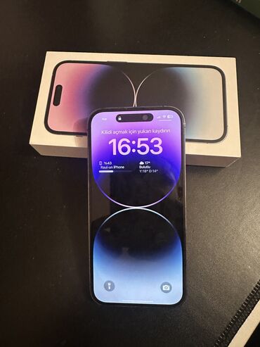 irşad iphone 14 pro max qiymeti: IPhone 14 Pro, 128 GB, Deep Purple, Face ID