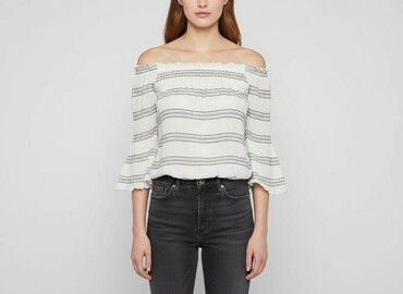 białe bluzki allegro: Reserved, Women's blouse, size XS
