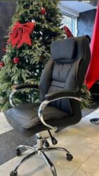 Ofis və oyun kresloları: Yeni, Təkərli, Qolları tənzimlənir, Dəri — 3