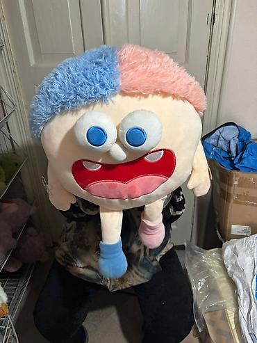 Подушки: Мягкие игрушки-подушки (ассортимент) - Плюшевый слон: крупные ушки — 14