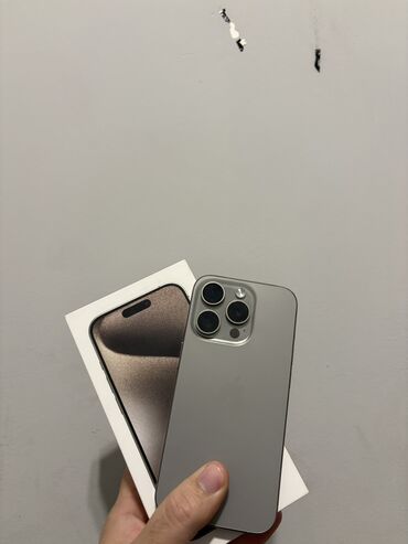 ayfon çin: IPhone 15 Pro, 256 GB, Natural Titanium