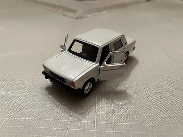 Uşaq dünyası: Model avtomobil – klassik “Jiguli” (VAZ 2107) miniatürü - Rəng: ağ - — 5