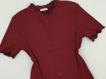 czarne t shirty basic: Zara, T-shirt damski, rozmiar M