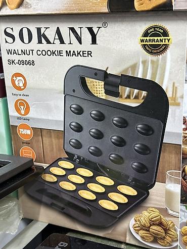 аппарат для выпечки: Электропечь для орешков SOKANY SK-08068 - Формы для выпечки «орешков» — 1