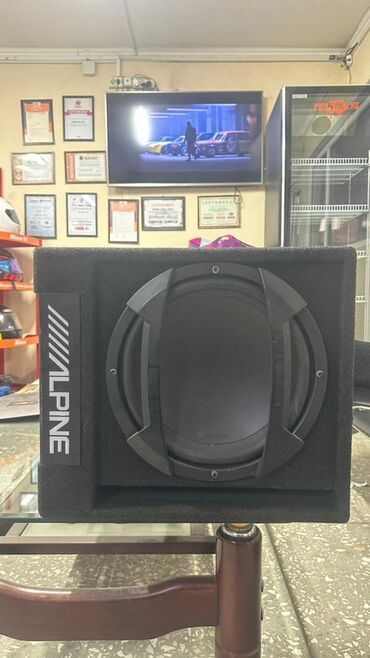 промышленные швейные машины в рассрочку: Сабвуфер Alpine V-Power в корпусе Оригинал не подделка!! - Фирменный