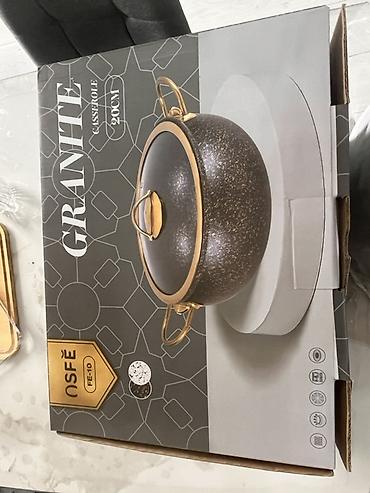 Казандар: Набор кухонной посуды OSFE (серия GRANITE) - Материал: литая посуда с — 9