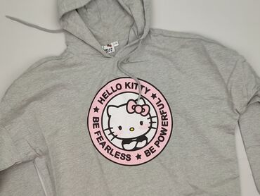 koszula i bluza z kapturem: Hello Kitty, Women`s hoodie, size L (EU 40)