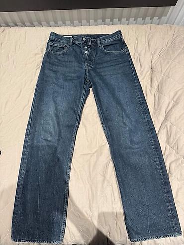 оверсайз рубашка: Мужские джинсы ZARA - Размер: EUR 38 / USA 30 / MEX 30 (см. ярлык на — 1