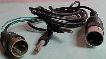 Sovet istehsalı müxtəlif təyinatlı audio kabellər satılır. Bir kabel 5 lalafo.az -da Sovet istehsalı müxtəlif təyinatlı audio kabellər satılır. Bir kabel 5