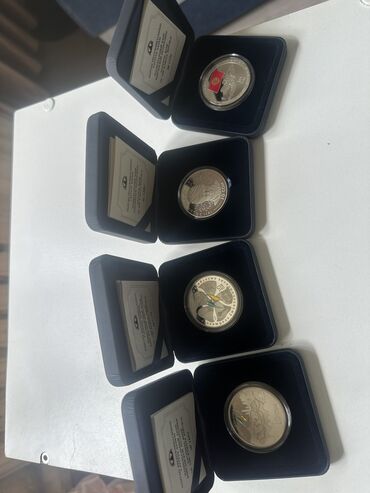 серебрянная монета: Продаются коллекционные монеты! Все монеты а отличном состоянии с