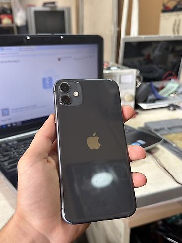 IPhone 11, 64 GB, Qara, Face ID