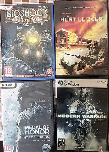 PC üçün orijinal DVD oyun diskləri dəsti Paketdə olanlar: - BioShock