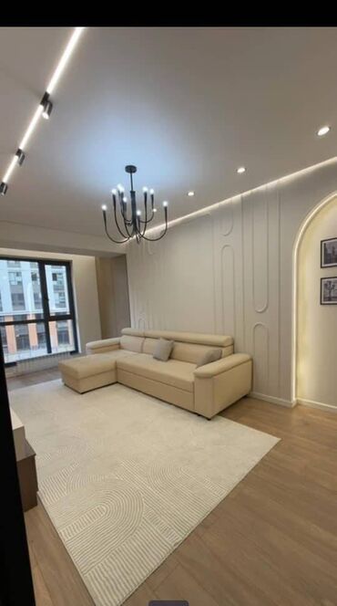 бишкек квартира дом: 2 комнаты, 77 м², Элитка, 5 этаж