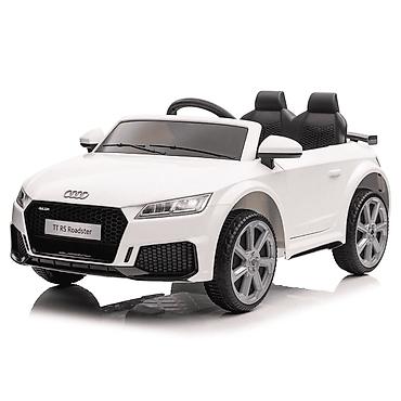 nike duboke: Audi TT RS – Licencirani dečiji automobil na akumulator, beli (12V) — 1