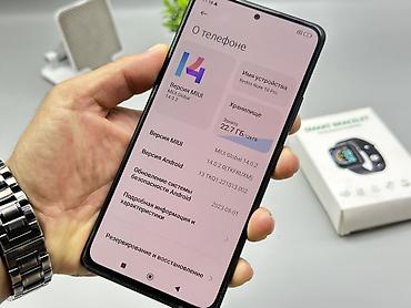 Уюлдук телефондор жана аксессуарлар: Redmi, Redmi Note 10 Pro, Колдонулган, 128 ГБ, түсү - Кара, 2 SIM — 4