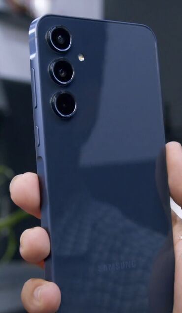 irşad electronics samsung: Samsung Galaxy A55, 128 GB, rəng - Göy, İki sim kartlı, Face ID, Sənədlərlə