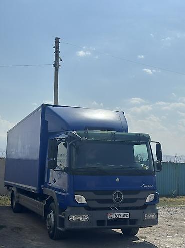 7a fe: Mercedes-Benz Atego 1229 — бортовой фургон (будка). Характеристики и — 1