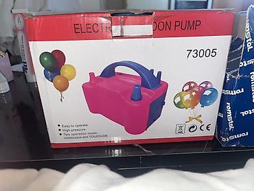 set za reparaciju farova: Električna pumpa za balone – model 73005 - Namenjena brzom — 2