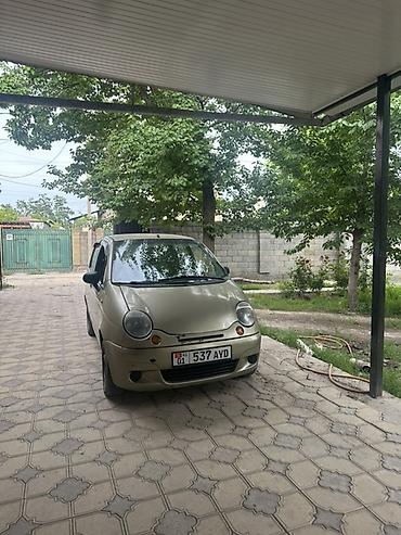 devo tiko: Daewoo Matiz: 2011 г., 0.8 л, Механика, Бензин, Хэтчбэк — 1