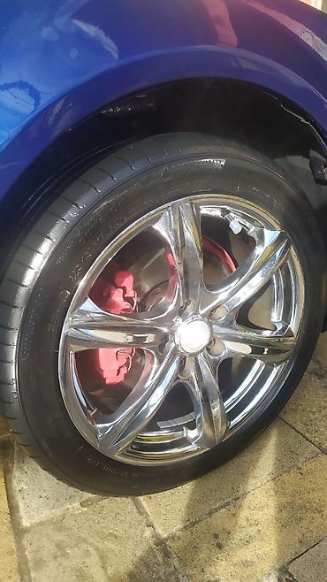 Disk təkərlər: Alüminium yüngül lehimli disklər və təkər dəsti - Ölçü: 17" alüminium — 6