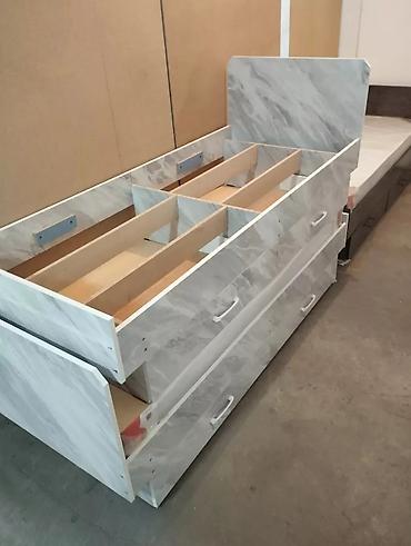 bunk bed: Односпальная кровать, Новый, С ящиком для хранения, длина - 190 см — 5