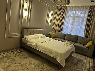 osh hostel: 1 комната, Асанбай мкр, Душевая кабина, Постельное белье, Кондиционер — 1