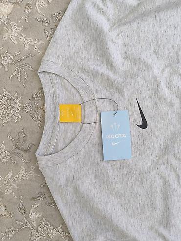 спортивный вещи: Мужская футболка, Все размеры, Nike, Новый, цвет - Серый, Платная доставка, Самовывоз — 3