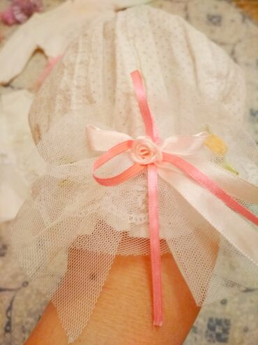 Платья: Детское платье, цвет - Белый, Б/у — 7