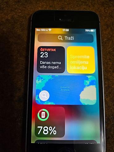 Apple iPhone: Apple iPhone SE (1. generacija), model MP822DN/A, kapacitet 32 GB.93% — 6