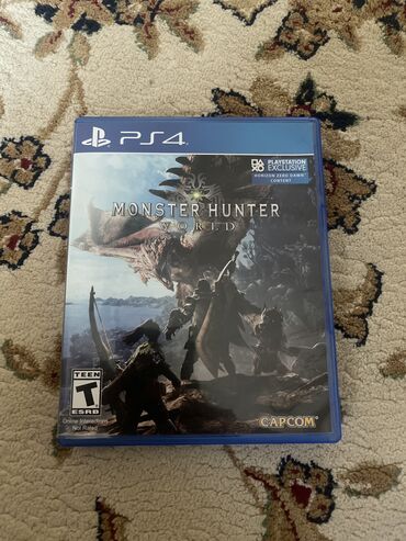 купить плейстейшен 4 бу: Monster Hunter world на PlayStation 4