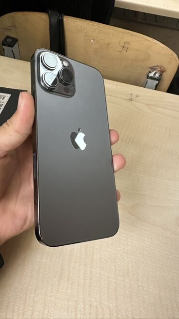 идеальное состояние: IPhone 13 Pro Max, 128 ГБ, Black Titanium, 78 %