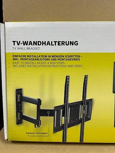 Aksesoari za TV i video: Nosač za TV – zidni, pokretni/titlabilni (SWITCH ON) - Pogodan za — 7