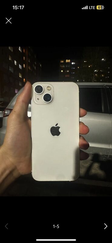 Apple iPhone: IPhone 13, Б/у, 128 ГБ, Чехол, 88 %