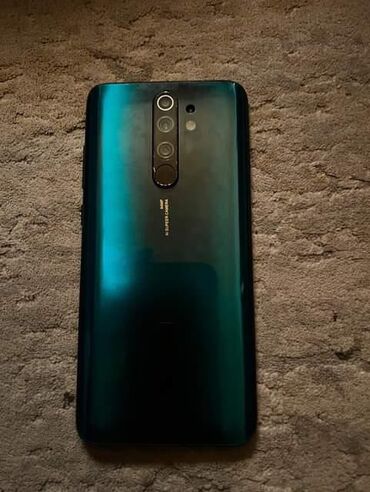 телефон бу простой: Xiaomi, Redmi Note 8 Pro, Б/у, 128 ГБ, цвет - Зеленый, 2 SIM