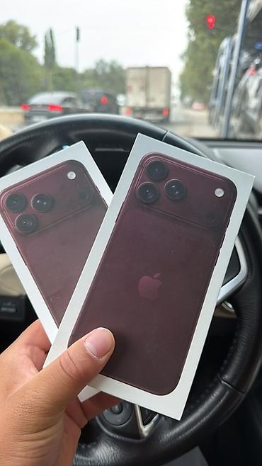 IPhone 18 Pro Max, Новый, 256 ГБ, Бордовый, Кабель, 100 %