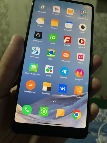 Xiaomi, Mi Mix 2S, Б/у, 128 ГБ, цвет - Черный, 2 SIM
