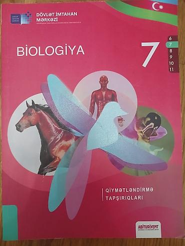 İdman və hobbi: Məhsul: “Biologiya 7 – Qiymətləndirmə Tapşırıqları” kitabı — 1