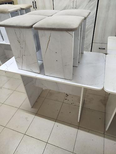 Кухонные столы и стулья: Кухонный стол и стул, Новый — 10