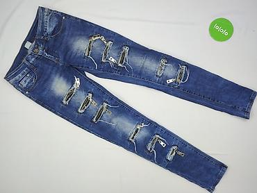biale trampki ck: Jeansy damskie, rozmiar S — 2