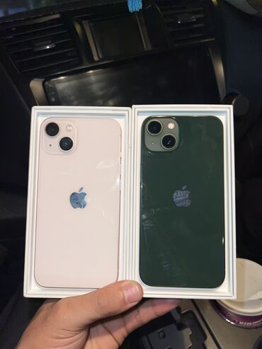 aifon 13: IPhone 13, Колдонулган, 128 ГБ, Күлгүн, Куту, 79 %