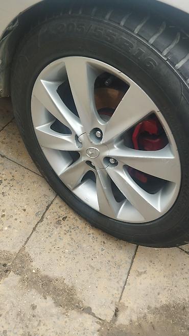 disk aliram: 205 55 R16 4 bolt Hundai. disk və təkər qəşəng vəziyyətdədir. çat — 2