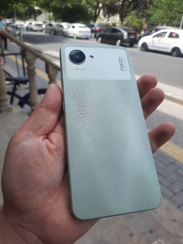 телефон fly fs504 чехлы: Realme Narzo 50i, 64 GB, Zəmanət, Barmaq izi, İki sim kartlı