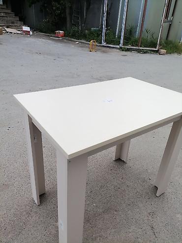 60 70 masa: Mətbəx masası, Yeni, Açılmayan, Laminat, Kvadrat masa — 10