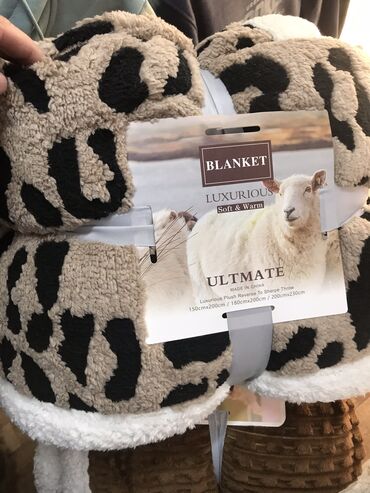 Одеяла и пледы: Плед, Новый, Все сезоны, Двусторонний, Плюшевый — 5